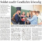 Soldat macht Geschichte lebendig