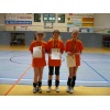 Ulrike Buchheim, Paula Rohleder und Katina Krell belegten den 2. Platz von 8 Mannschaften