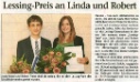 Lessing-Preis für Linda und Robert