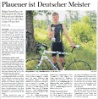 Philipp Dressel-Putz, Klasse 9a des Lessing-Gymnasiums, wird Deutscher Meister im Triathlon - Herzlichen Glückwunsch!!!