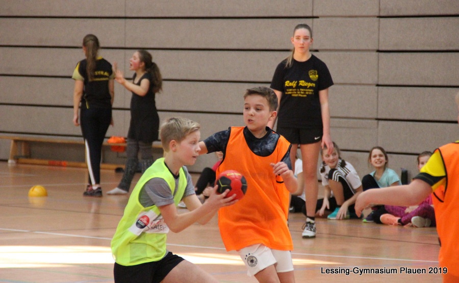 lessing gymnasium plauen grosser handball spieltag fur die kleinen