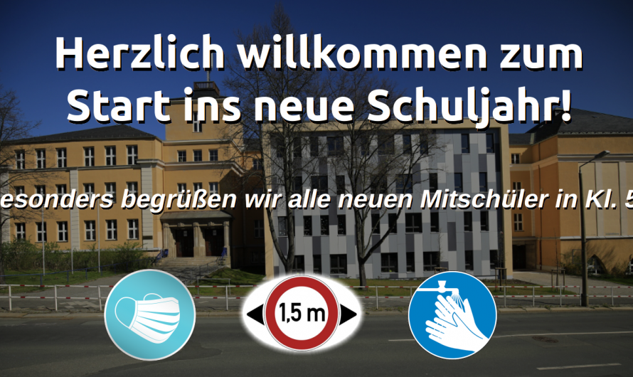 Hinweise zum Schuljahresstart und Hygienemaßnahmen