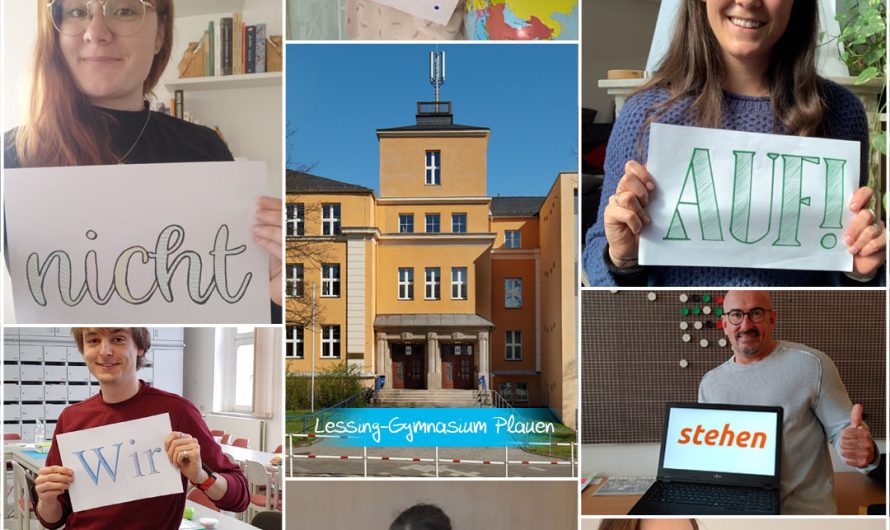 Ein kleiner Gruß an unsere tapferen Schüler*innen und deren Familien im Home-Office