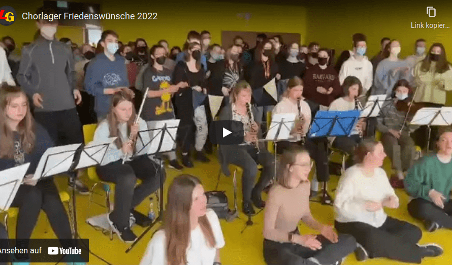 Musizieren gegen die Fassungslosigkeit – Grüße aus dem Chorlager 2022