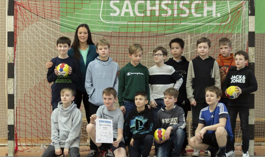 Sportlich geht’s in die Winterferien: Handballturnier der 5. und 6 Klassen