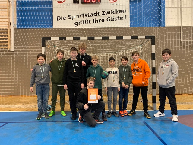 Handballjungs erreichen 3. Platz beim Regionalfinale