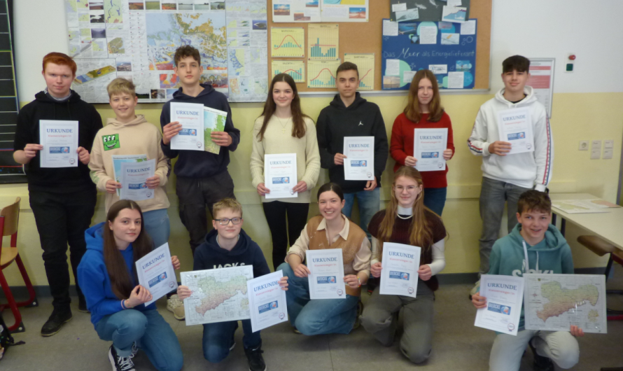 Lillian Tepper (Kl. 10d) siegt beim Geographie-Wettbewerb!