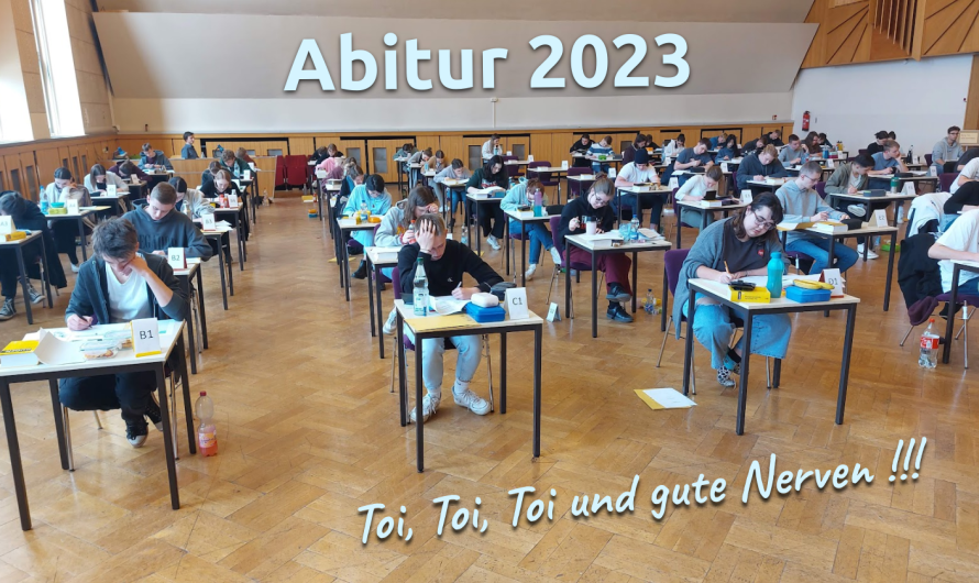 Mit Deutsch geht’s los: Lessing-Aula wird zur Abi-Schmiede