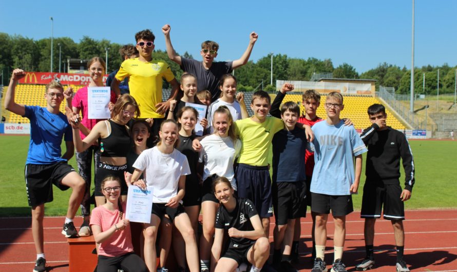 Lessing: ein Team! – Bildbericht zum Sportfest 2023