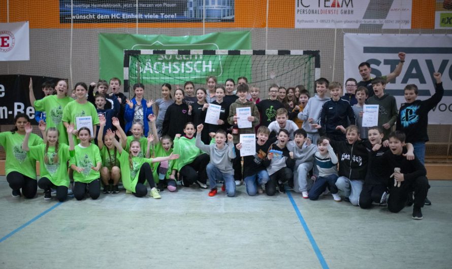 Schulmeisterschaften im Handball leiten Winterferien ein