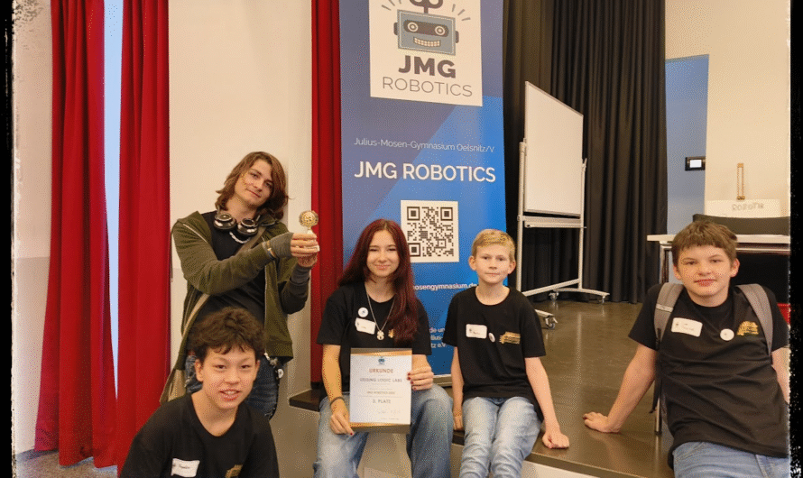 Alles Roboter oder was? Unser Tag bei den JMG Robotics