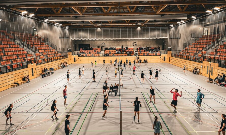 Volleyballturnier der Klassen 8 und 9 – sportlicher Jahresabschluss