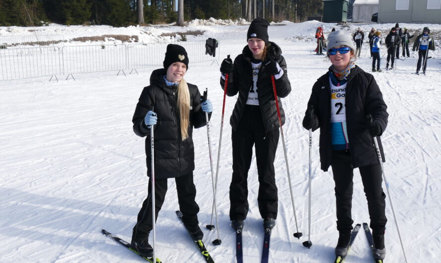 25 Stunden aktive Bewegung auf den Loipen in frischer Winterluft