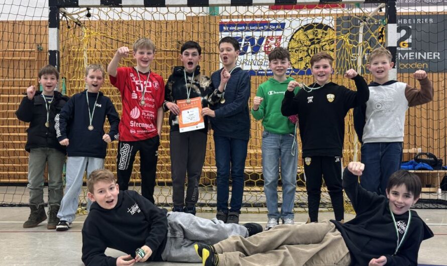 U14-Handballer belegen den 3. Platz bei „Jugend trainiert für Olympia“