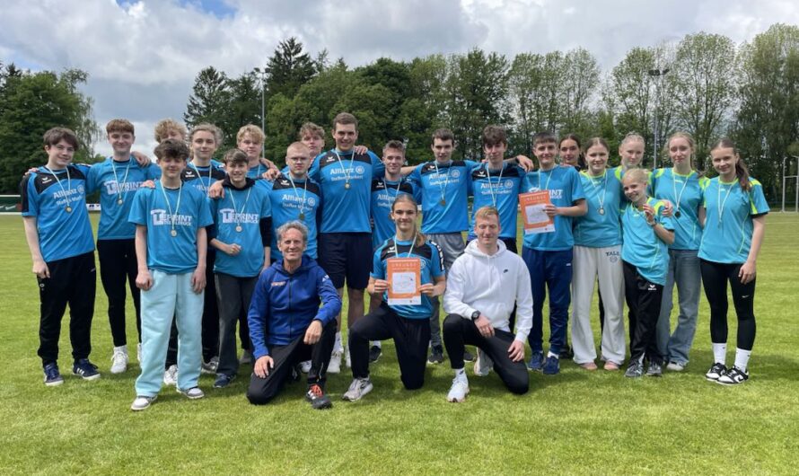 Leichtathleten erringen am Tag 1 des Regionalfinals Silber und Bronze