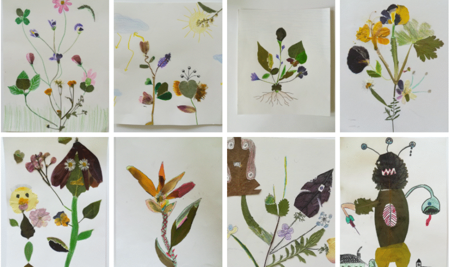 „Erstaunliche Entdeckungen“ – Kunstprojekt Klasse 5