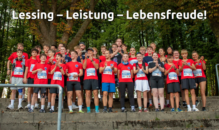 Schüler und Lehrer – verbunden beim Firmenlauf