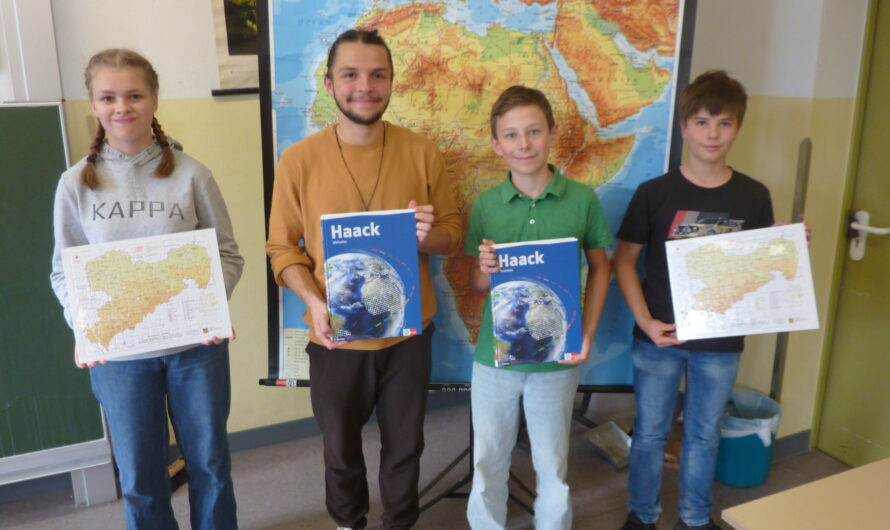 Leon Sammler und Leopold Beyer sind beste Geographen